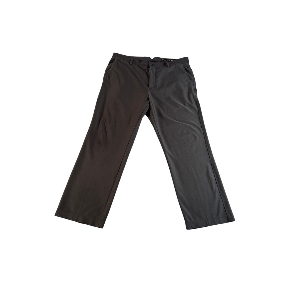 Dunning Mens Performance Golf Pants Black Stretch 36x27 Technical Trousers